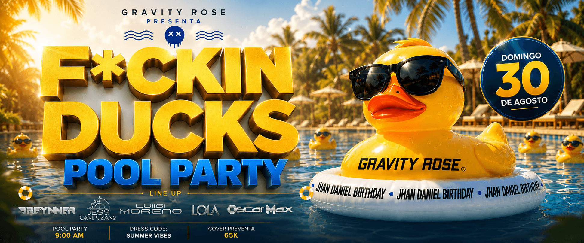 Banner de F*CKIN DUCKS