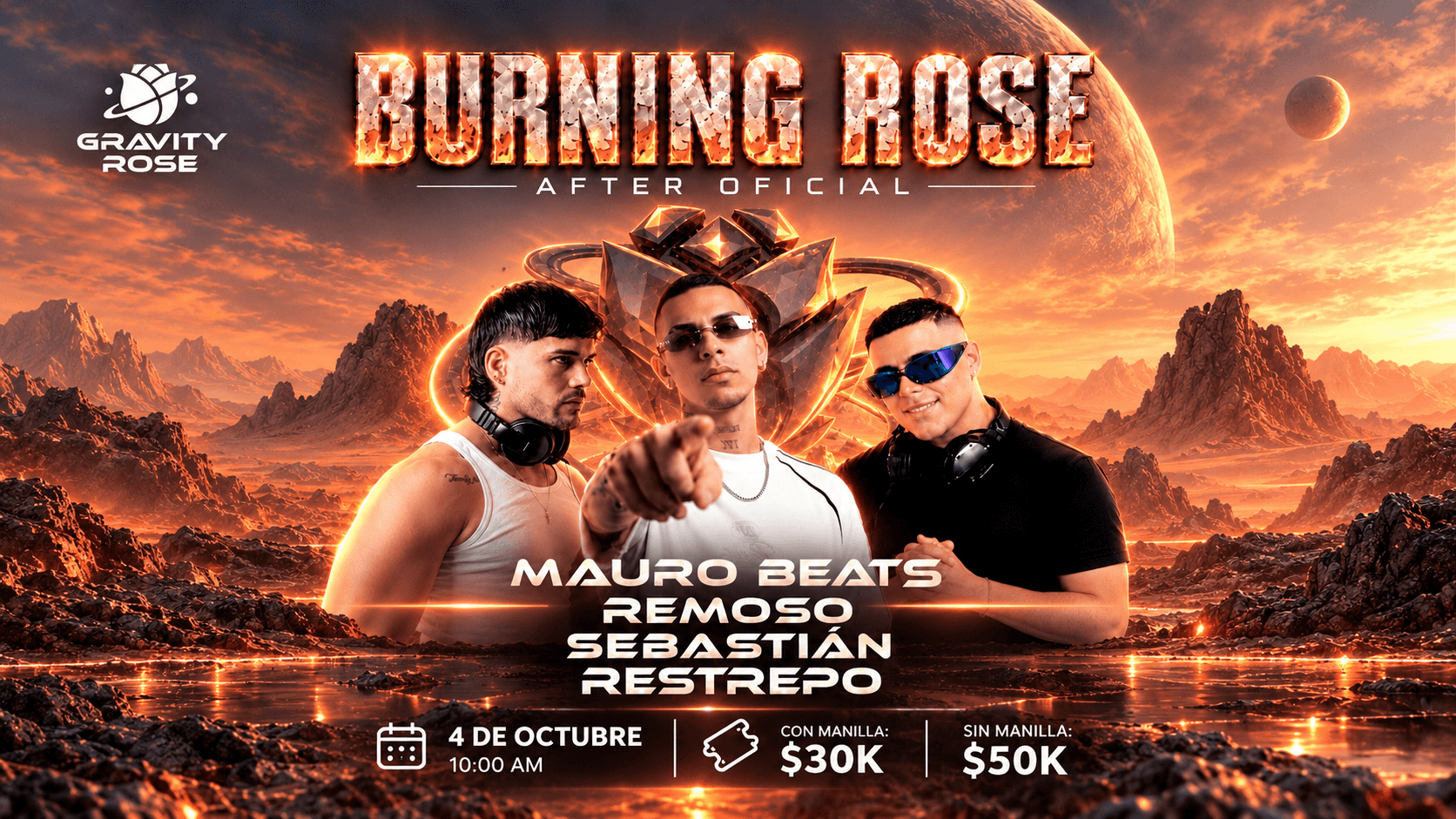 Banner de AFTER BURNING ROSE
